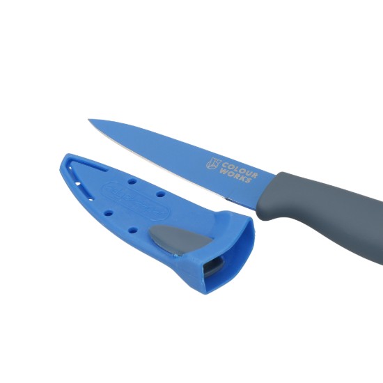 Cutit pentru decojit 9,5 cm, Albastru - Colourworks
