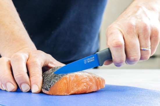 Cutit pentru decojit 9,5 cm, Albastru - Colourworks