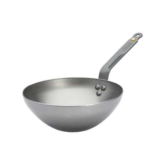 Tigaie wok, otel, 24cm, "Mineral B" - de Buyer