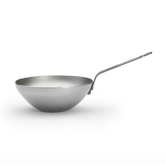 Tigaie wok, otel, 24cm, "Mineral B" - de Buyer
