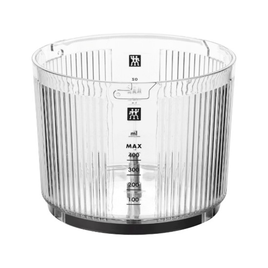 Chopper pentru blender vertical 800W, 400ml, "Enfinigy", Negru - Zwilling