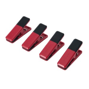 Set 4 clipsuri pentru pungi, plastic, Empire Red - KitchenAid