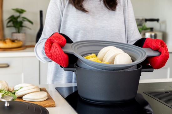 Strecuratoare pliabila 2 in 1, silicon, 39 x 29 cm - MasterClass