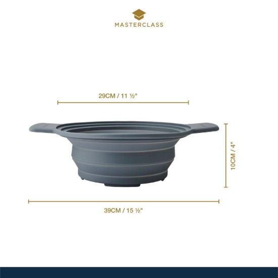 Strecuratoare pliabila 2 in 1, silicon, 39 x 29 cm - MasterClass