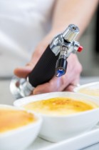 Arzator Creme Brulee, 16,5 cm, Negru - Kitchen Craft