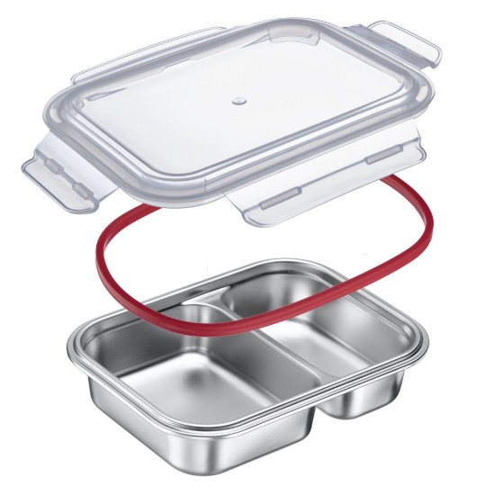 Caserola compartimentata, inox, 450 + 280 ml  - Westmark