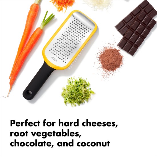 Razatoare medie, inox, "Good Grips", Galben - OXO