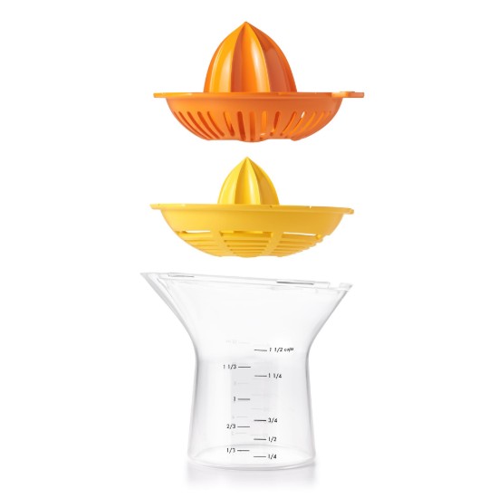 Storcator citrice 2 in 1, 350ml, "Good Grips", Portocaliu - OXO