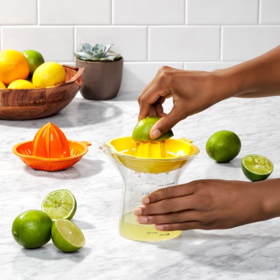 Storcator citrice 2 in 1, 350ml, "Good Grips", Portocaliu - OXO