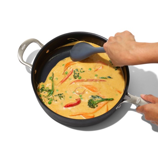 Lingura gatit, silicon, 30,5 cm, "Good Grips", Negru - OXO