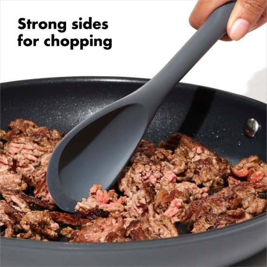 Lingura gatit, silicon, 30,5 cm, "Good Grips", Negru - OXO