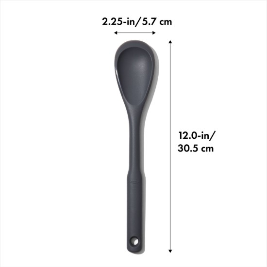 Lingura gatit, silicon, 30,5 cm, "Good Grips", Gri - OXO