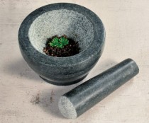 Mojar cu pistil, granit, 16 cm - Kesper