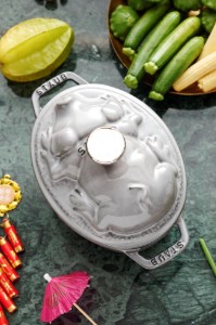 Oala Cocotte cochon, fonta, 17cm/1L, Graphite Grey - Staub