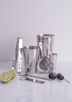 Set preparare cocktail, 8 piese, inox - BarCraft