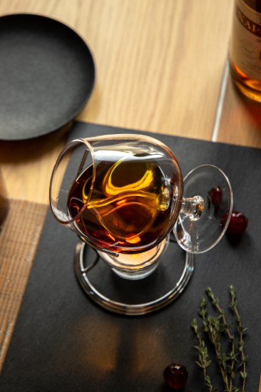 Suport cu pahar coniac, 350 ml, sticla - BarCraft