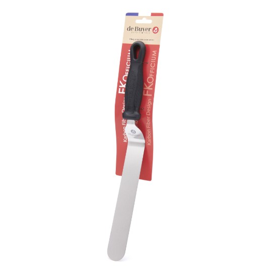 Spatula decorare glazura, 20 cm, inox - de Buyer