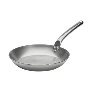 Tigaie otel carbon, 28 cm, maner rece, "CARBONE PLUS" - de Buyer
