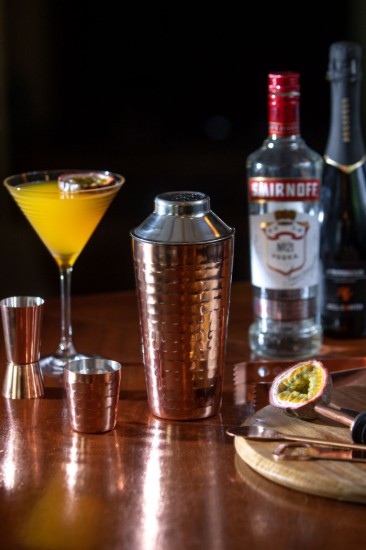 Set cocktail, 7 piese, inox, Copper - BarCraft