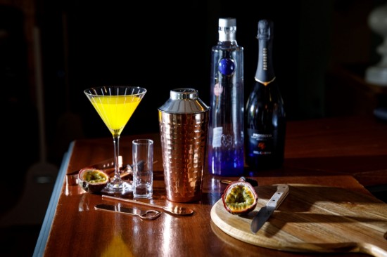 Set cocktail, 7 piese, inox, Copper - BarCraft