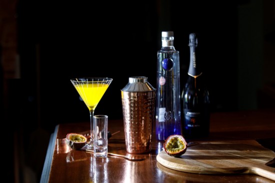 Set cocktail, 7 piese, inox, Copper - BarCraft