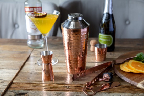 Set cocktail, 7 piese, inox, Copper - BarCraft