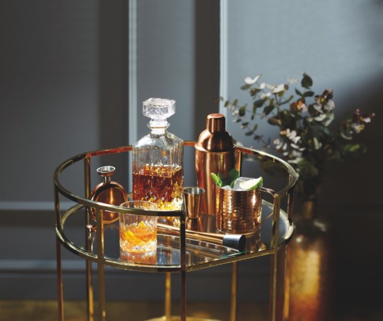 Set decantor si pahare whisky, 5 piese, sticla - BarCraft