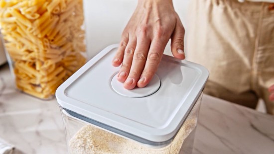 Caserola patrata, plastic, 16 x 16 x 24 cm, 4,2L - OXO