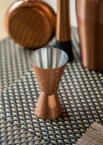 Pahar dublu masura pentru cocktail, inox, 25/50 ml, Cupru - BarCraft