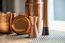 Pahar dublu masura pentru cocktail, inox, 25/50 ml, Cupru - BarCraft