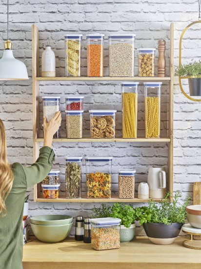 Caserola patrata, plastic, 16 x 16 x 24 cm, 4,2L - OXO