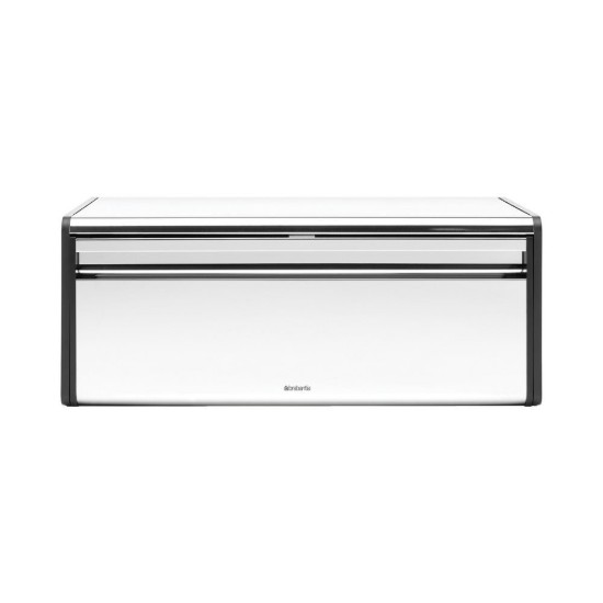 Cutie pentru paine, inox, 46,5 x 25 cm, "Fall Front", Brilliant Steel - Brabantia