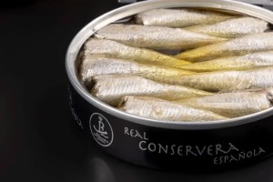 Baby sardine în ulei de măsline 10/14, 112 g - Real Conservera, Spania