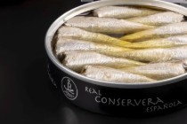 Baby sardine în ulei de măsline 14/18, 112 g - Real Conservera, Spania