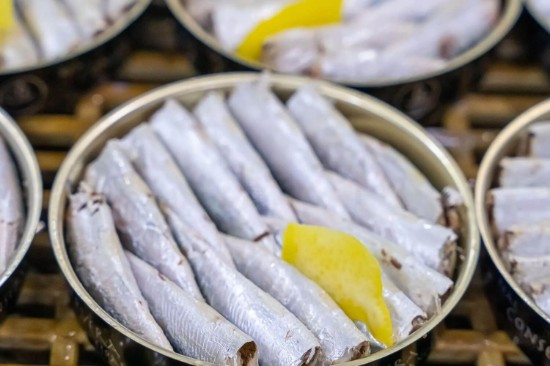 Baby sardine în ulei de măsline 14/18, 112 g - Real Conservera, Spania