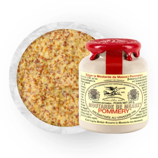 Pommery® Muștar de Meaux® 250 g -  Moutarde de Meaux® Pommery®