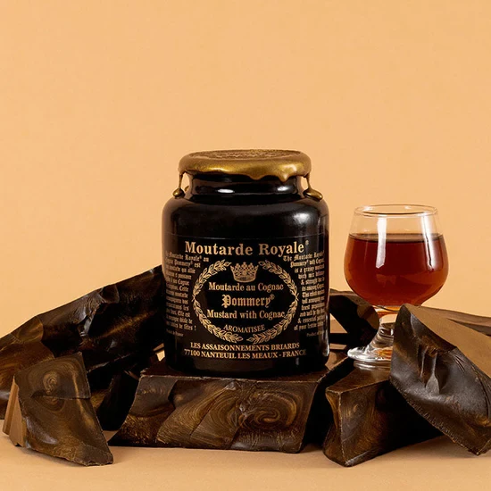 Pommery® Muștar Regal cu Coniac 250 g -  Moutarde de Meaux® Pommery®