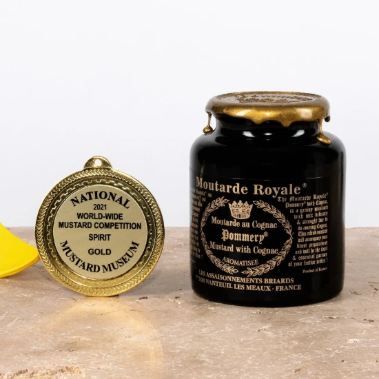 Muștar Regal cu Coniac, 250 g - Pommery®