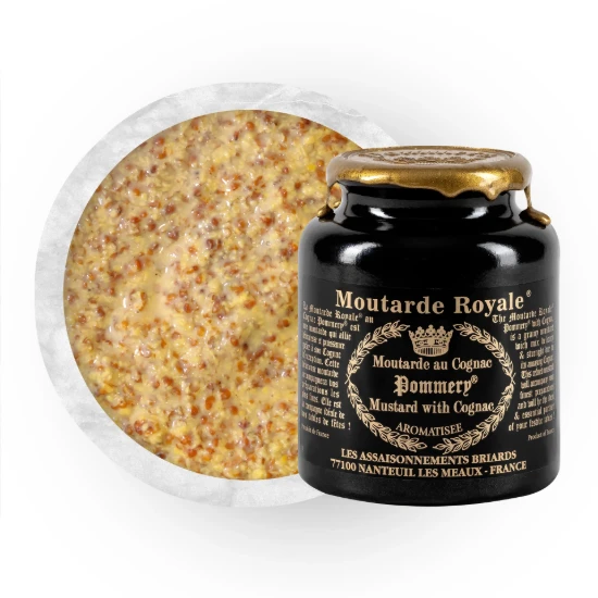 Muștar Regal cu Coniac, 250 g - Pommery®