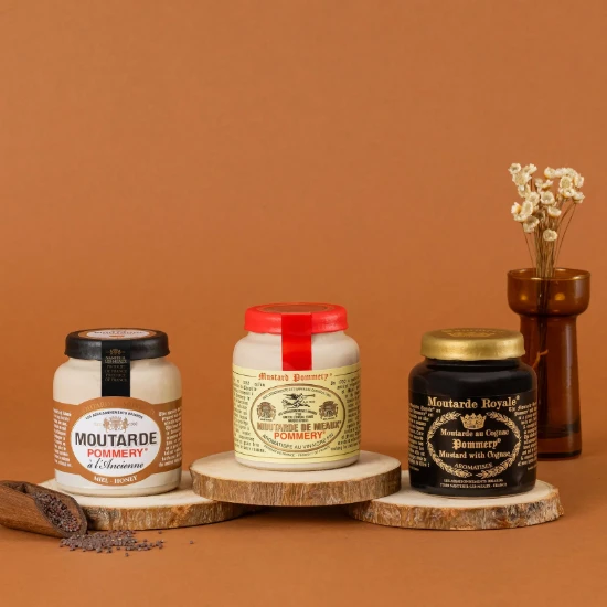 Pommery® Muștar de Meaux® 100 g -  Moutarde de Meaux® Pommery®