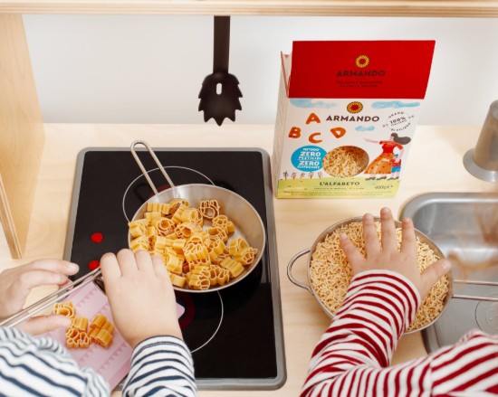 Paste copii L`Alfabeto, 400 g - Armando