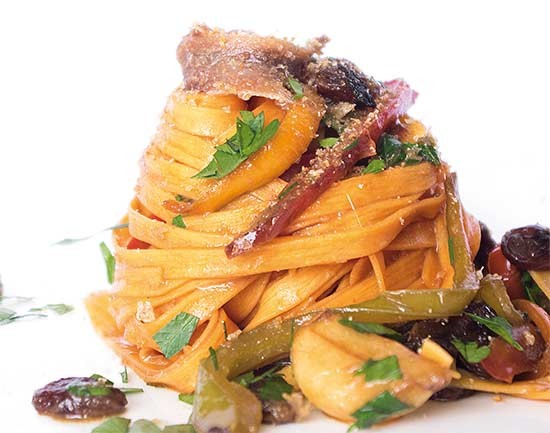 Paste Fettuccine cu ardei iute, 250 g - La Campofilone