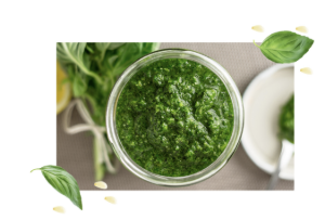 Pesto alla genovese cu busuioc Genovese D.O.P., 180 g - Armando
