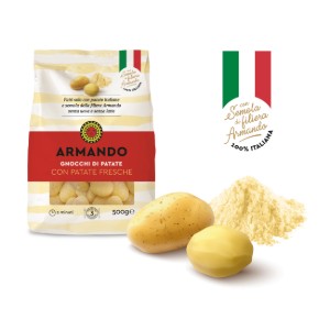 Paste Gnocchi Di Patate Premium, 500 g - Armando