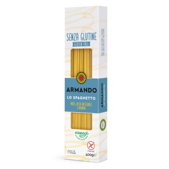 Paste Lo Spaghetto fara gluten, 400 g - Armando
