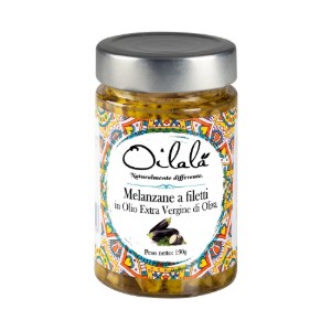 Vinete feliate in ulei de masline extravirgin, 190 g - Oilala