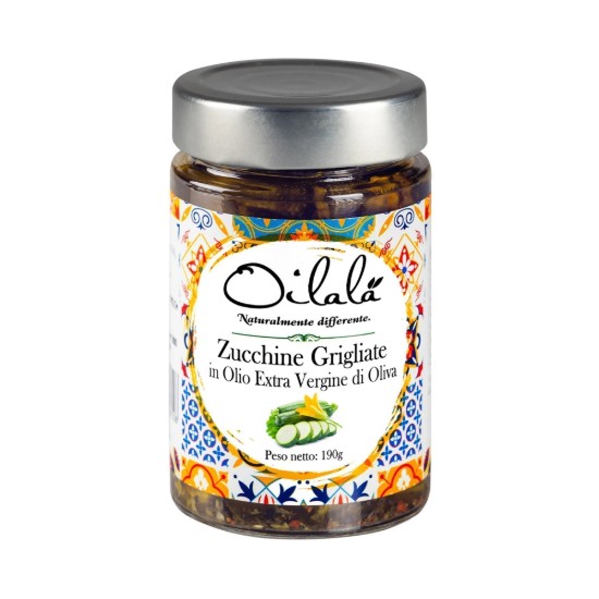 Dovlecei in ulei de masline extravirgin, 190 g - Oilala