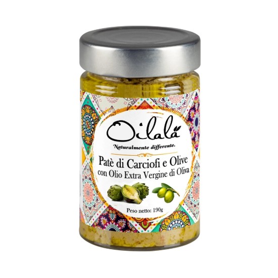Pasta de masline si anghinare, 190 g - Oilala