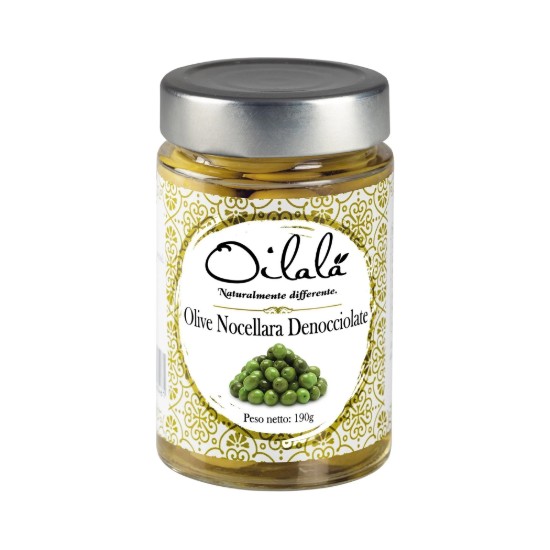 Masline Nocellara fara samburi, 190 g - Oilalá