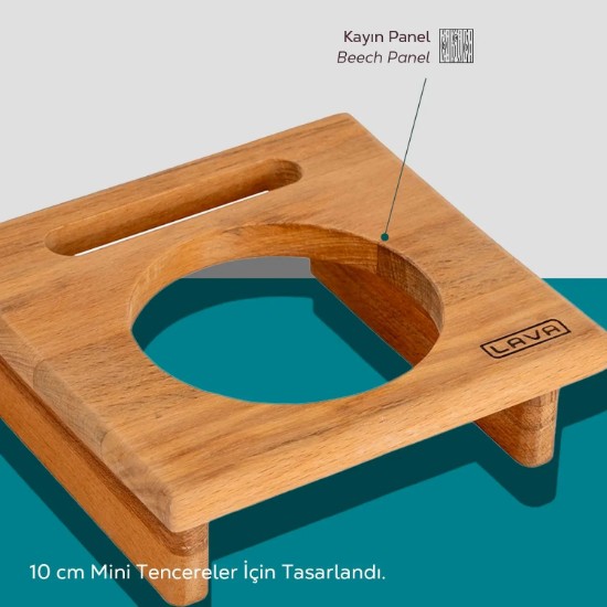 Suport pentru mini-cratite, 24,5x17,5cm - LAVA